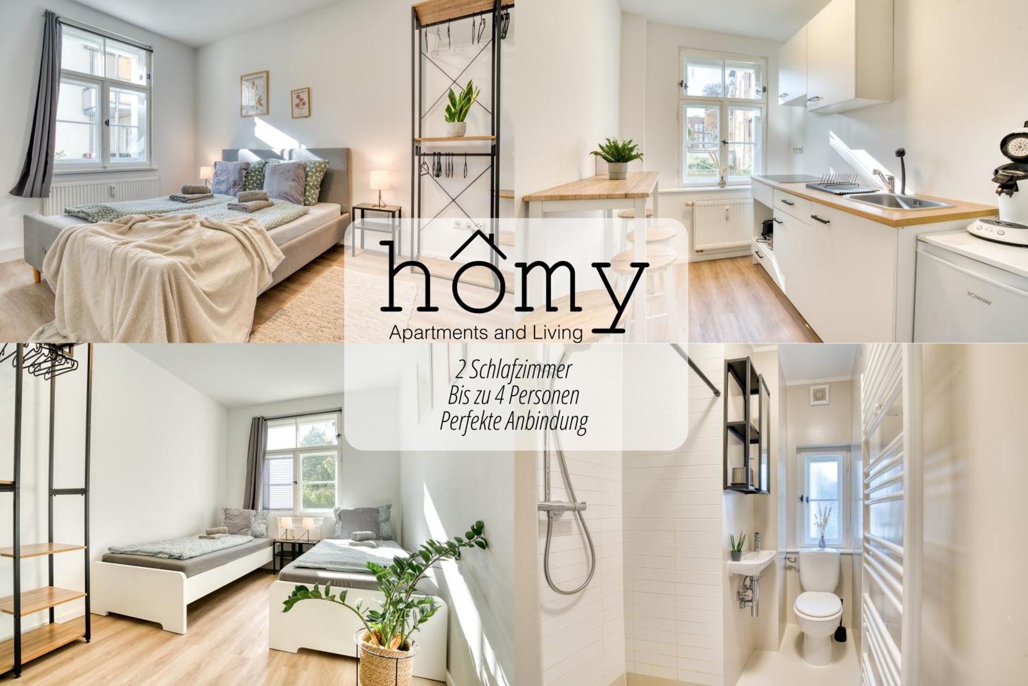 Апартаменти Homy I Moderner Retrocharme Wlan & Netflix Лейпциг Екстер'єр фото