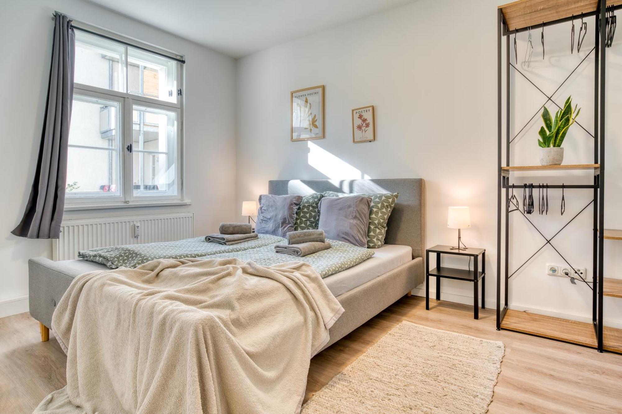 Апартаменти Homy I Moderner Retrocharme Wlan & Netflix Лейпциг Екстер'єр фото